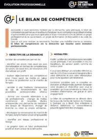 Fiche prestation "Bilan de compétences" - Agrandir l'image, fenêtre modale